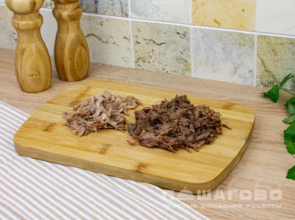 Фото приготовления рецепта: Холодец из свиных ножек и говядины - шаг 3