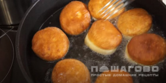 Фото приготовления рецепта: Пончики классические - шаг 13
