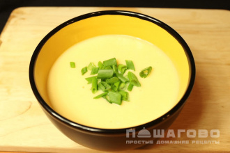 Фото приготовления рецепта: Суп-пюре из картофеля и куриной грудки - шаг 5