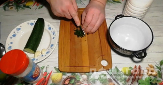 Фото приготовления рецепта: Кижуч в духовке в фольге - шаг 3