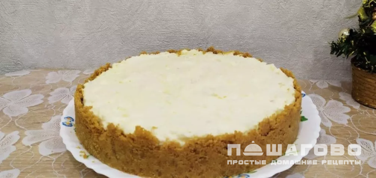 Кокосовый чизкейк